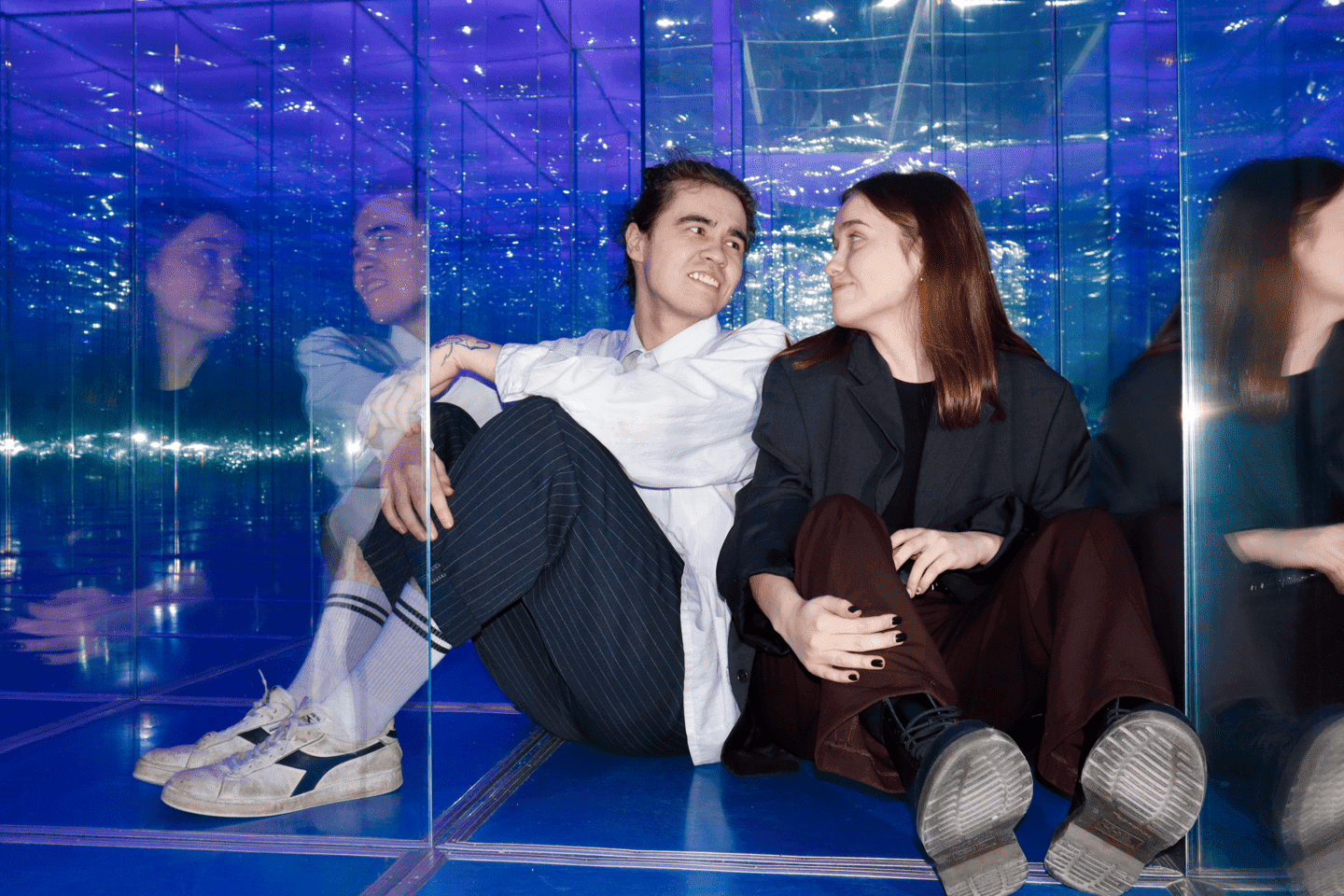 стеклянный лабиринт аттракцион